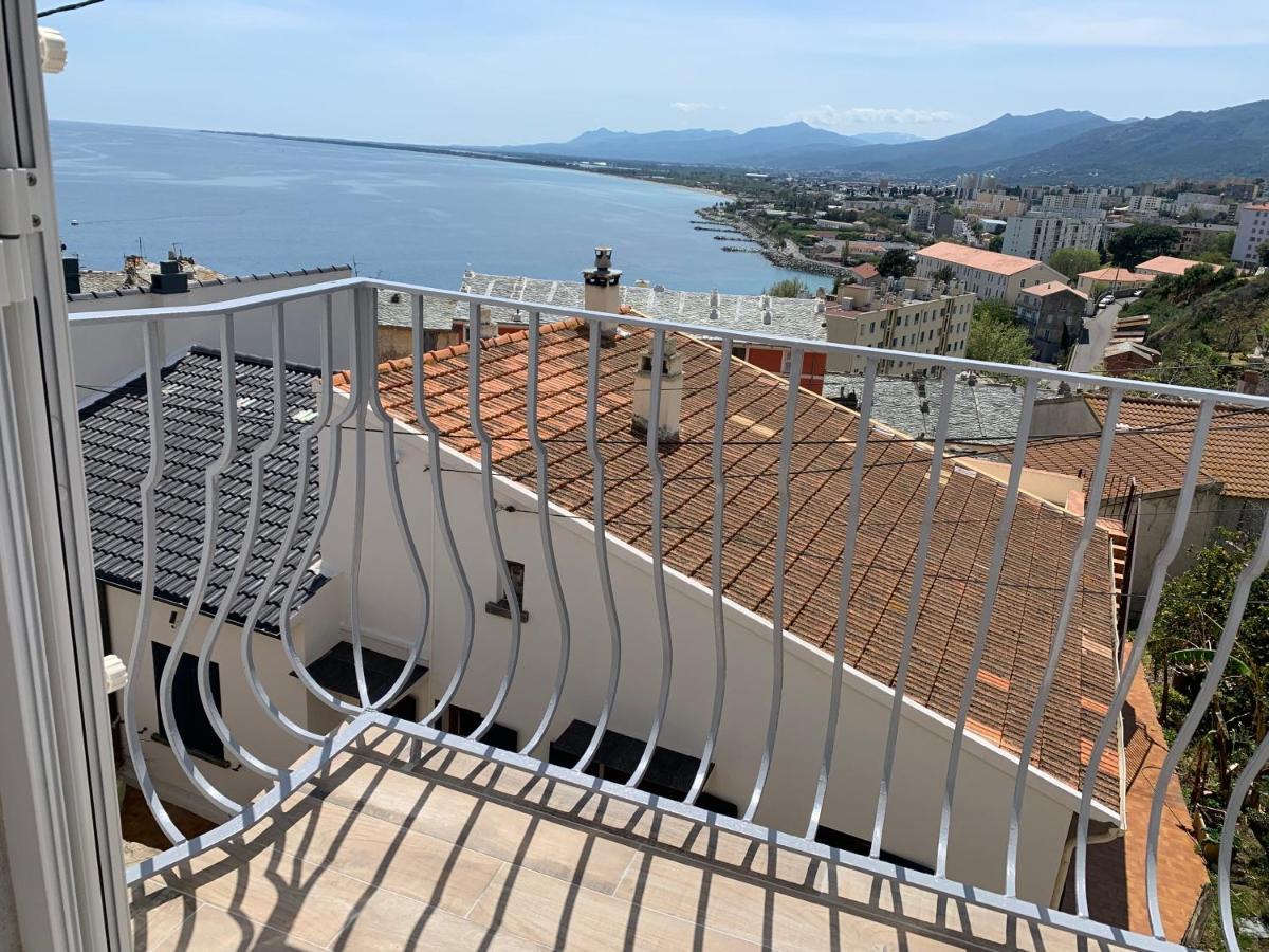 Magnifique Maison Avec Vue Mer Hauteur De Bastia Bastiya Dış mekan fotoğraf