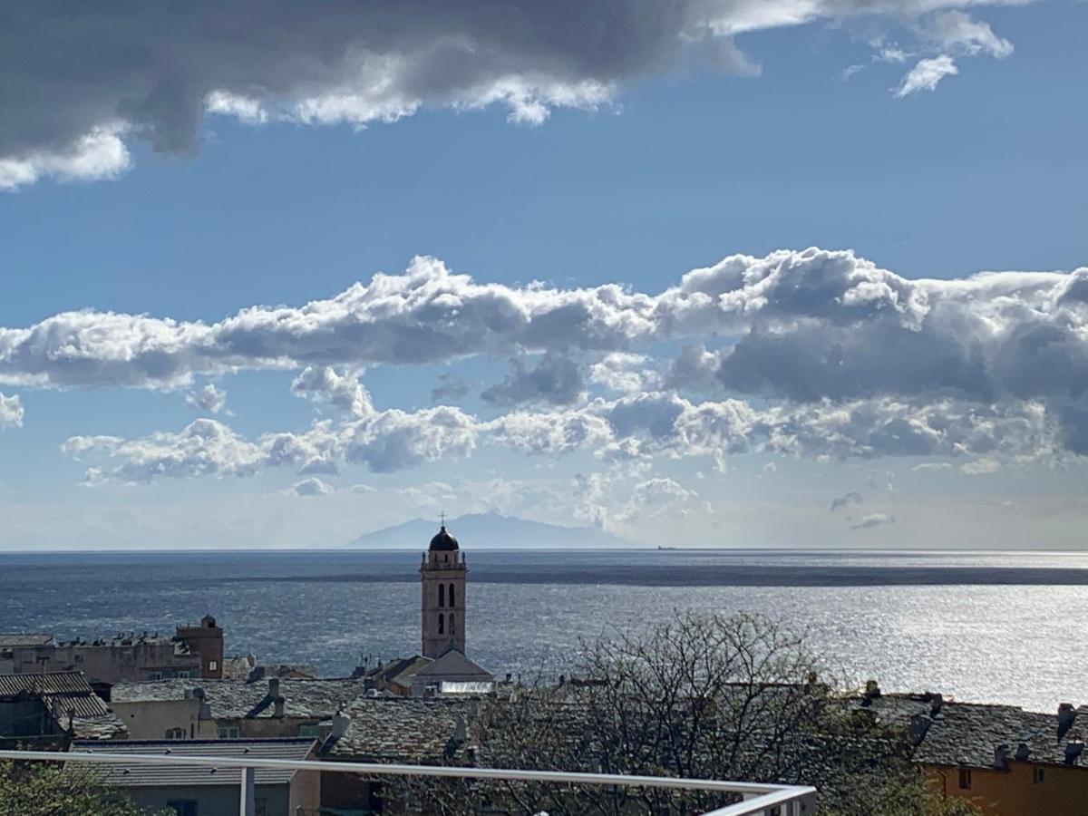 Magnifique Maison Avec Vue Mer Hauteur De Bastia Bastiya Dış mekan fotoğraf