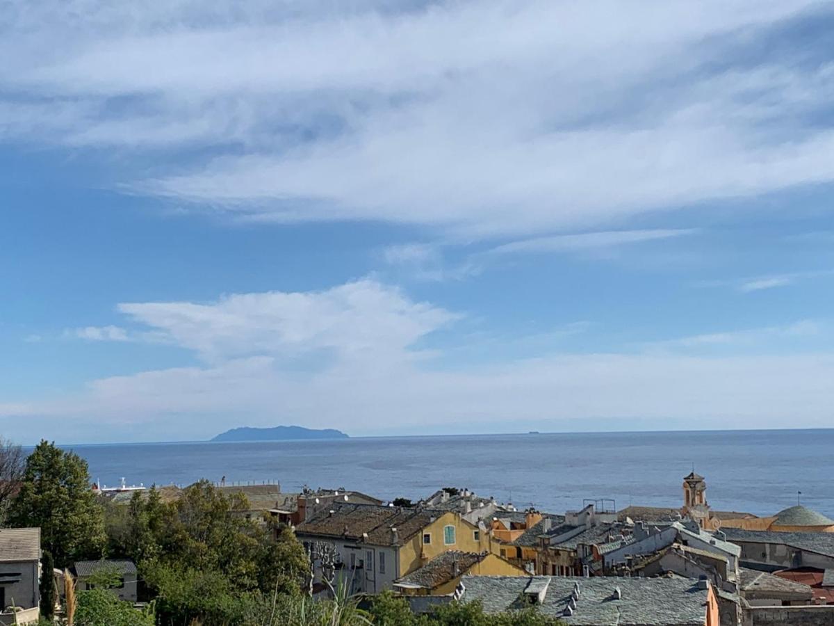 Magnifique Maison Avec Vue Mer Hauteur De Bastia Bastiya Dış mekan fotoğraf